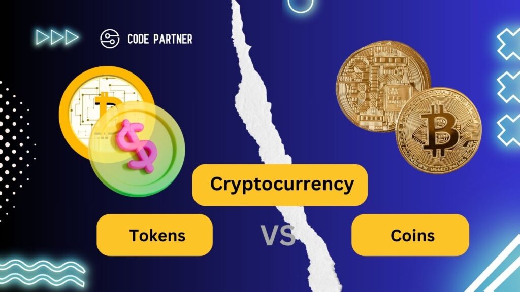 Cryptocurrency Coins vs. Tokens Infographic